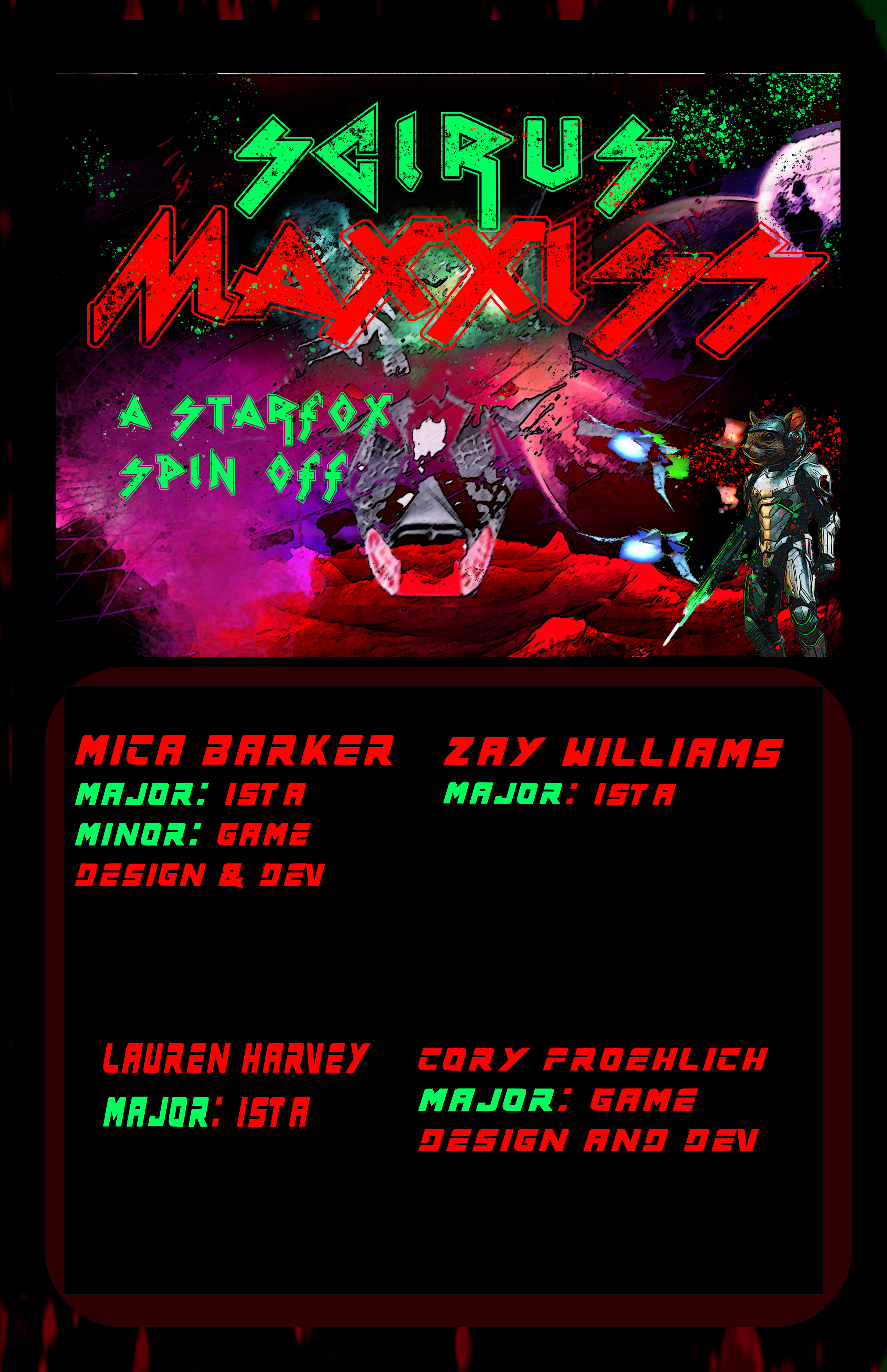 Scirrus Maxxis Game Poster