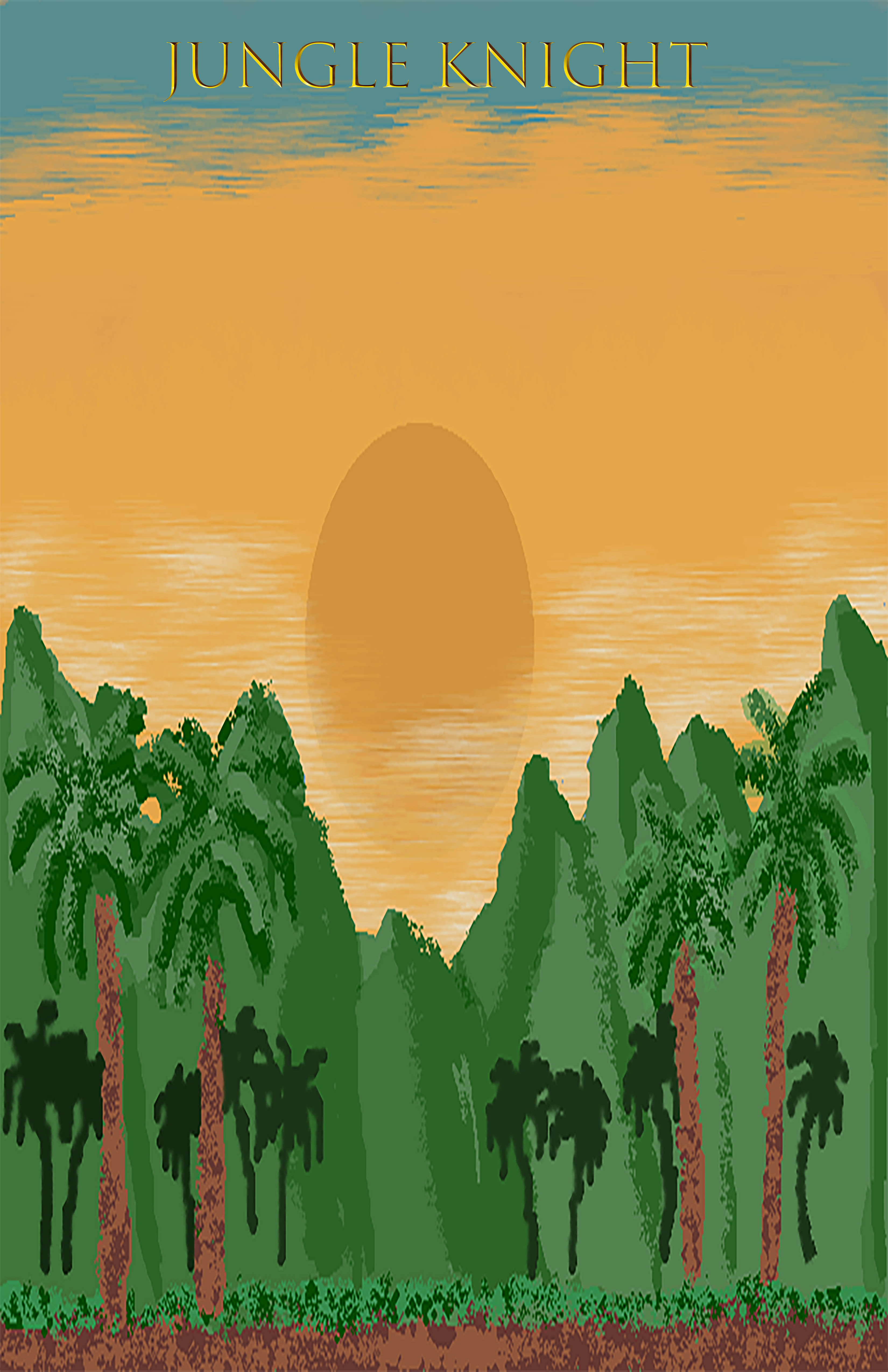 Jungle Knight Game Poster